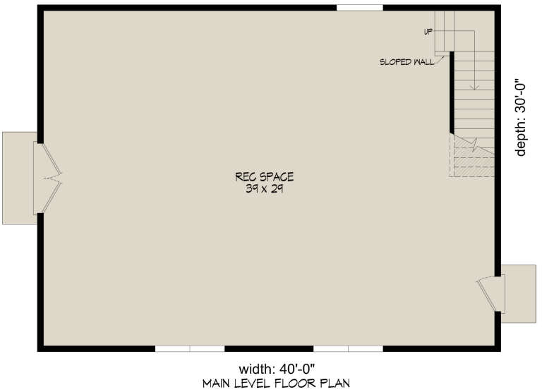 House Plan House Plan #30819 Drawing 1