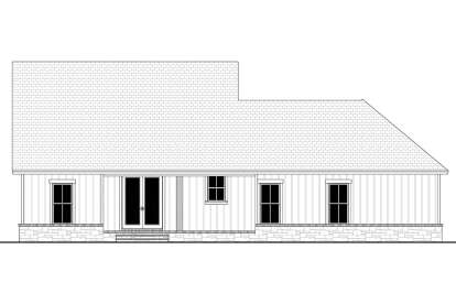 Modern Farmhouse House Plan #041-0035 Elevation Photo