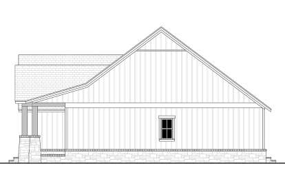 Modern Farmhouse House Plan #041-0035 Elevation Photo