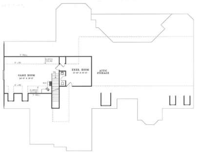Floorplan 2 for House Plan #110-00111