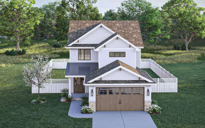 Craftsman House Plan #963-00934 Elevation Photo