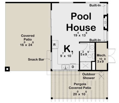 Main Floor  for House Plan #963-00936
