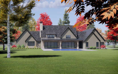 European House Plan #7983-00068 Elevation Photo