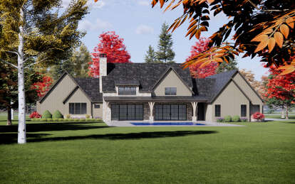 European House Plan #7983-00068 Elevation Photo