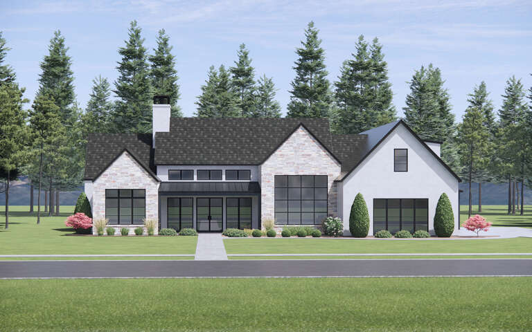 House Plan House Plan #30836 Front Elevation 