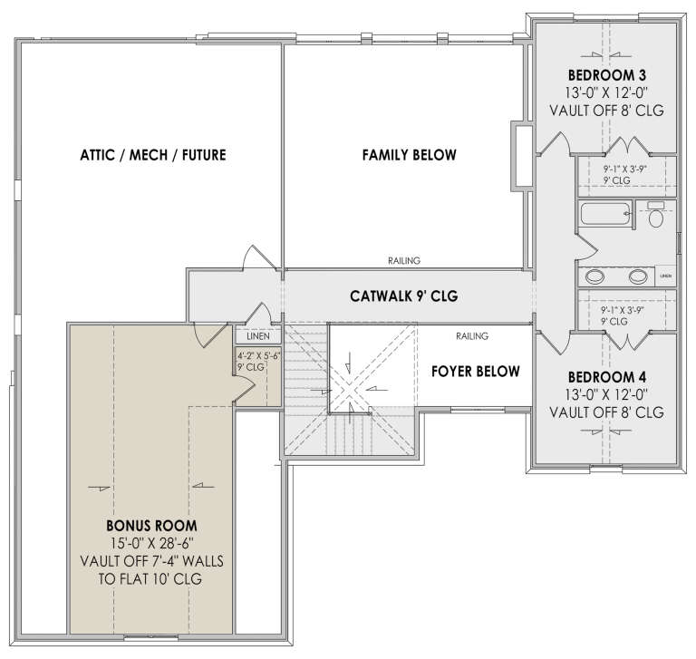 House Plan House Plan #30837 Drawing 2