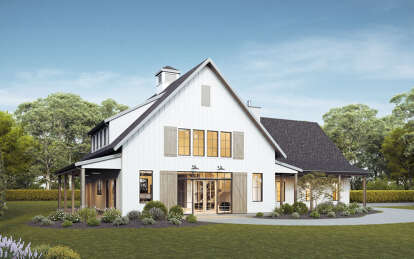 Barn House Plan #8937-00046 Elevation Photo