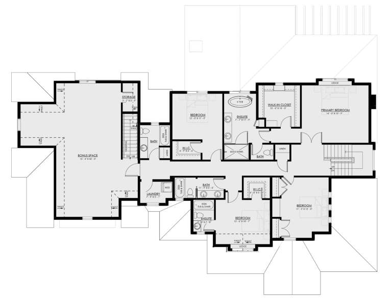 House Plan House Plan #30839 Drawing 2
