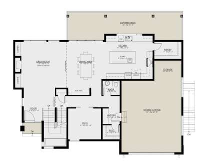 Main Floor  for House Plan #8937-00048