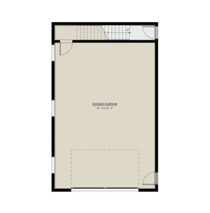 Garage Floor for House Plan #8937-00049