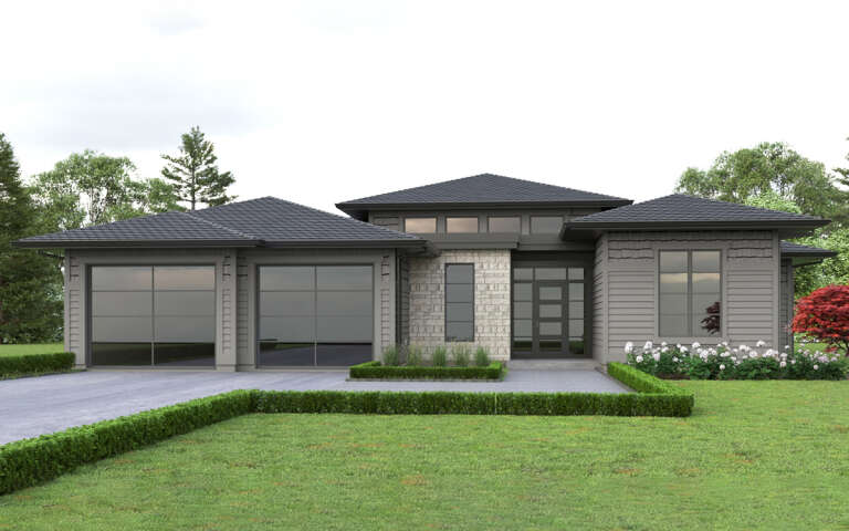 House Plan House Plan #30842 Front Elevation 