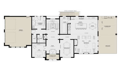 Main Floor  for House Plan #8937-00051