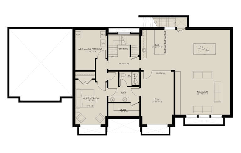 House Plan House Plan #30843 Drawing 3