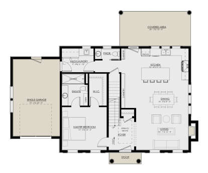 Main Floor  for House Plan #8937-00052