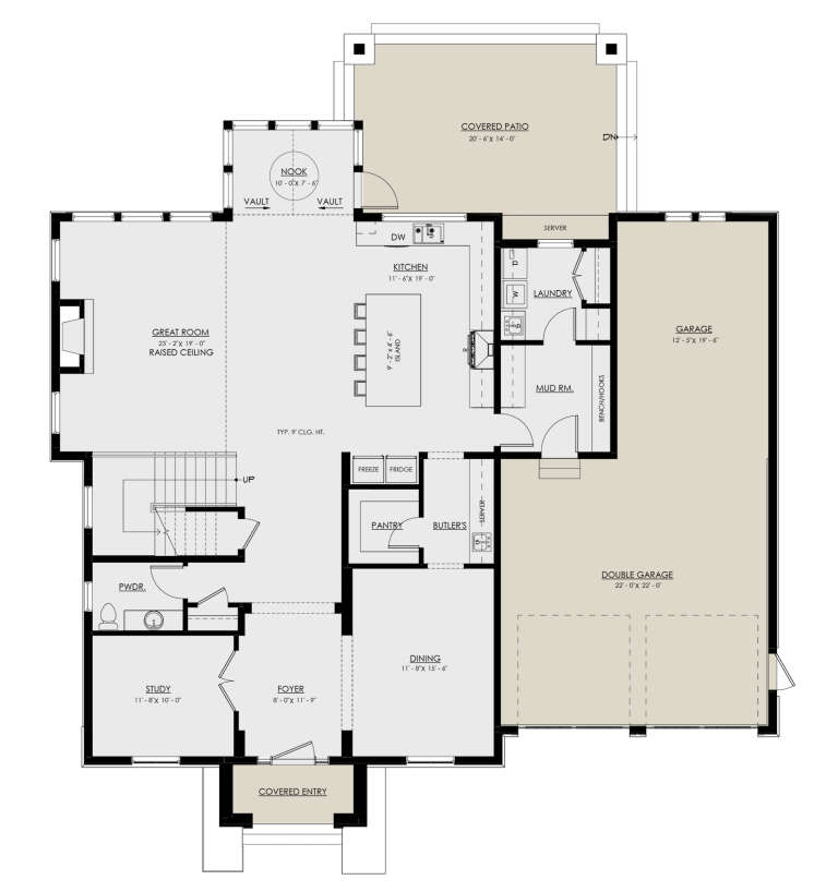 House Plan House Plan #30845 Drawing 1