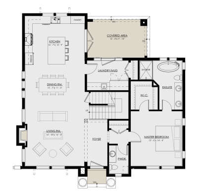 Main Floor  for House Plan #8937-00054