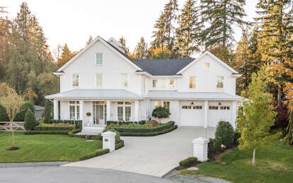 Modern Farmhouse House Plan #8937-00055 Build Photo