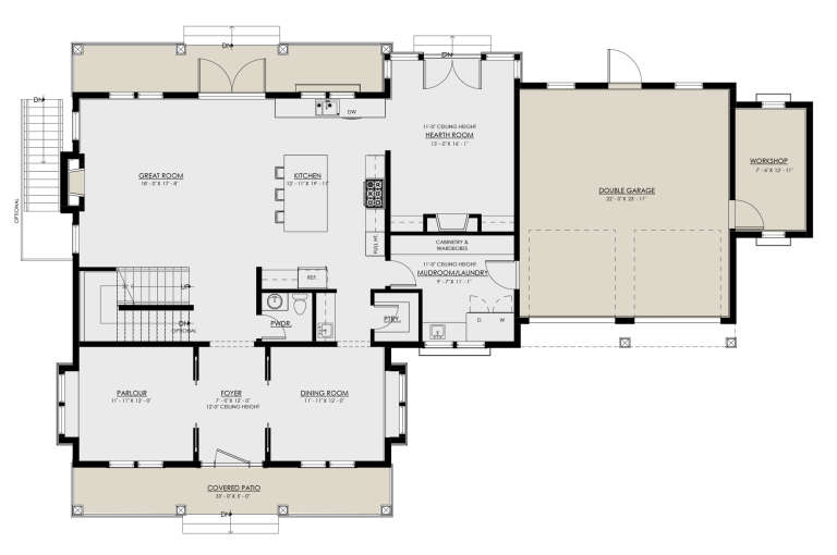 House Plan House Plan #30847 Drawing 1