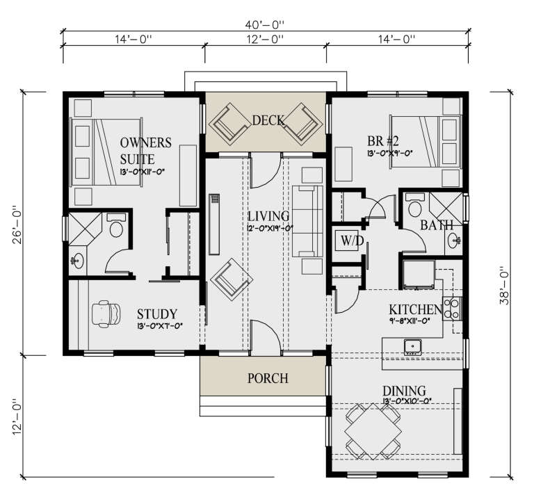 House Plan House Plan #30849 Drawing 1