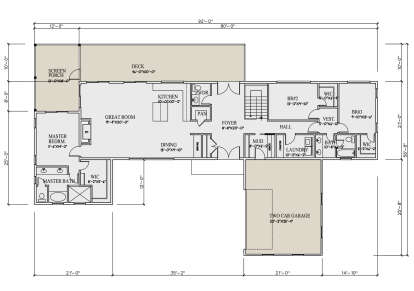 Main Floor  for House Plan #3290-00005