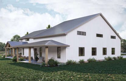 Barn House Plan #963-00937 Elevation Photo