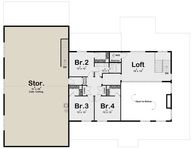 House Plan House Plan #30851 Drawing 2