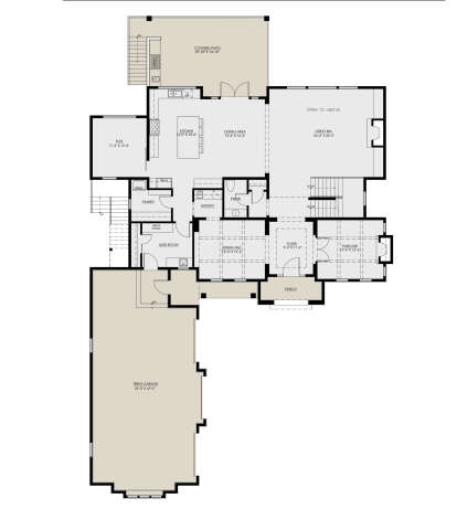 Main Floor  for House Plan #8937-00056