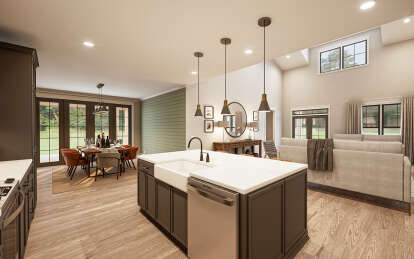 Barn House Plan #009-00396 Additional Photo