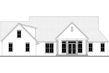 European House Plan #041-00356 Elevation Photo