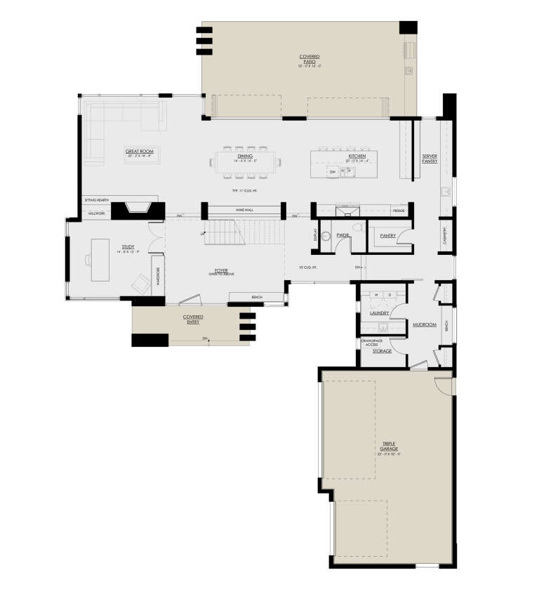 House Plan House Plan #30856 Drawing 1