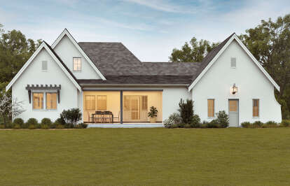 European House Plan #8937-00059 Elevation Photo