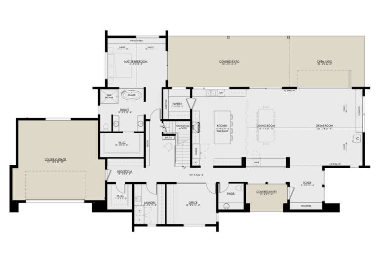 House Plan House Plan #30858 Drawing 1