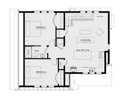 Second Floor for House Plan #8937-00062