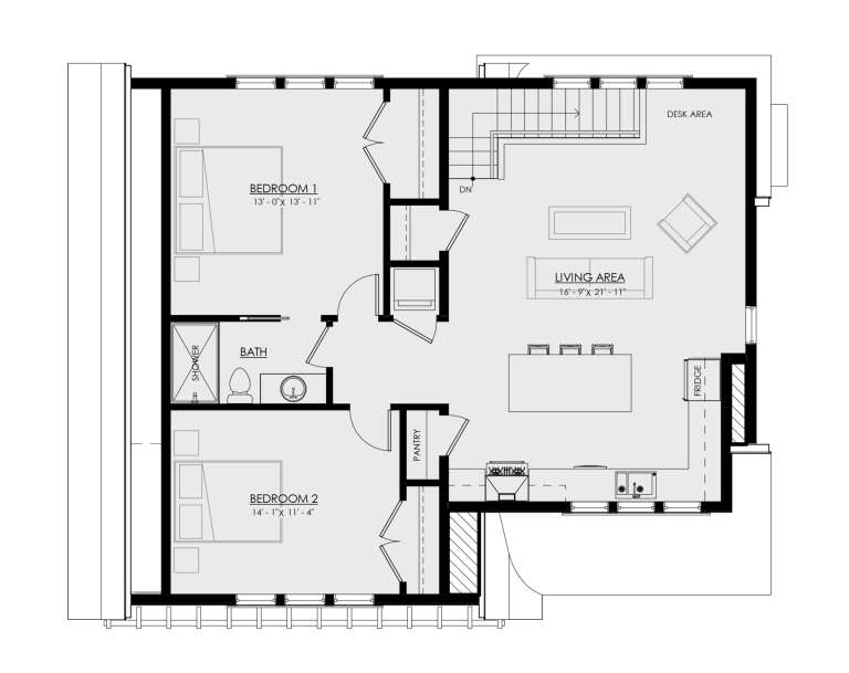 House Plan House Plan #30860 Drawing 2
