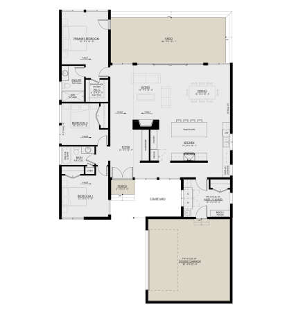 Main Floor  for House Plan #8937-00063