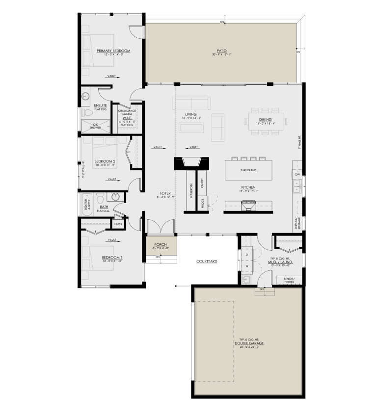House Plan House Plan #30861 Drawing 1