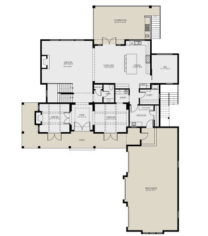 Main Floor  for House Plan #8937-00065