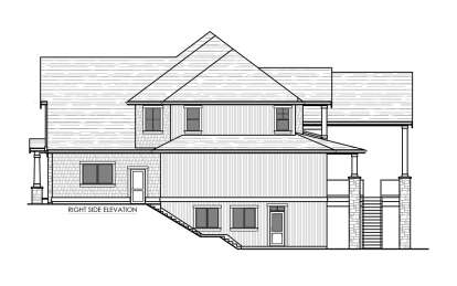 European House Plan #8937-00066 Elevation Photo