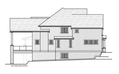 European House Plan #8937-00066 Elevation Photo