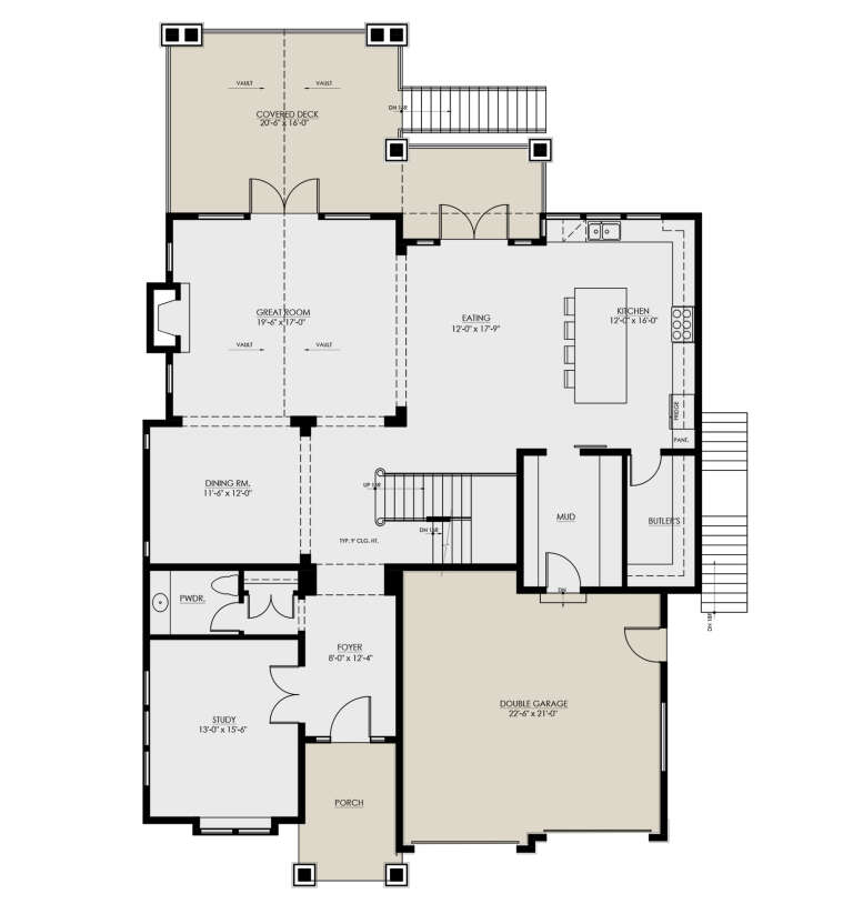 House Plan House Plan #30864 Drawing 1