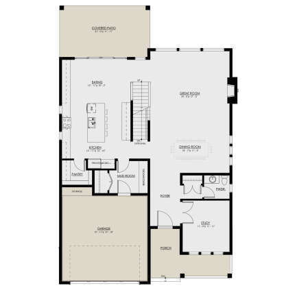 Main Floor  for House Plan #8937-00067