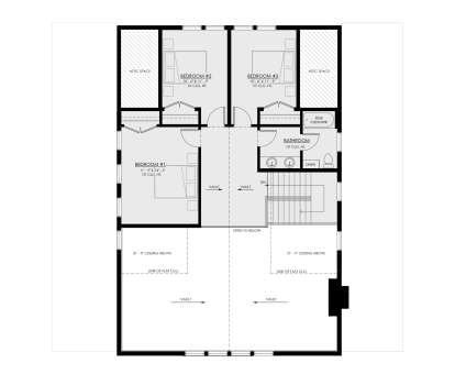 Second Floor for House Plan #8937-00069