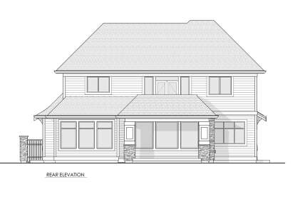 Cape Cod House Plan #8937-00070 Elevation Photo