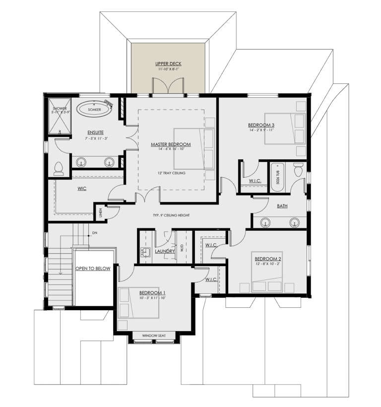 Cape Cod Plan - 2,910 Square Feet, 4-5 Bedrooms, 2.5 Bathrooms | Floor ...