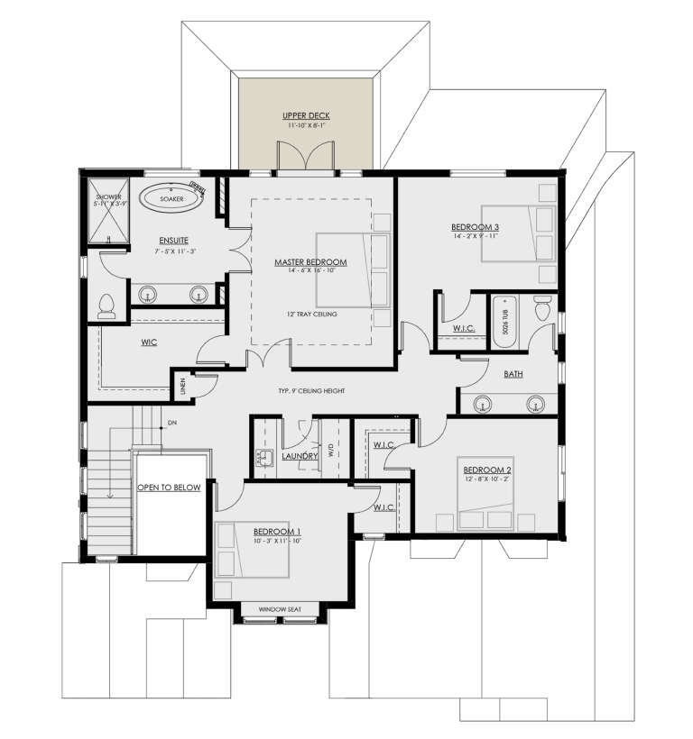 House Plan House Plan #30868 Drawing 2