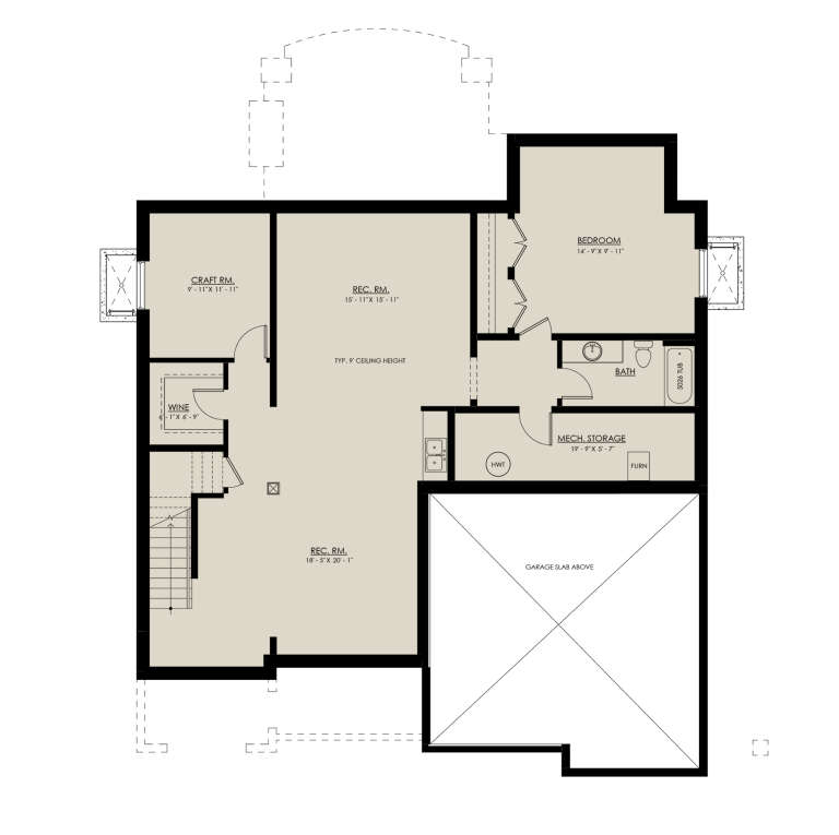 House Plan House Plan #30868 Drawing 3