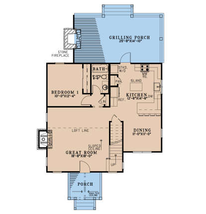 Main Floor  for House Plan #8318-00386