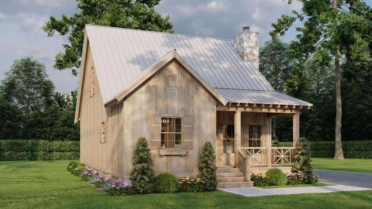 HousePlans Cabin 8318-00387