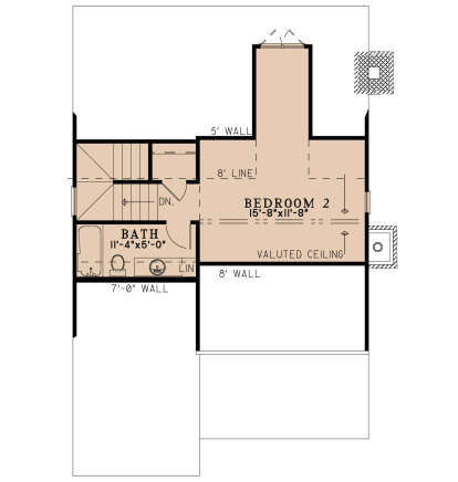 Second Floor for House Plan #8318-00387