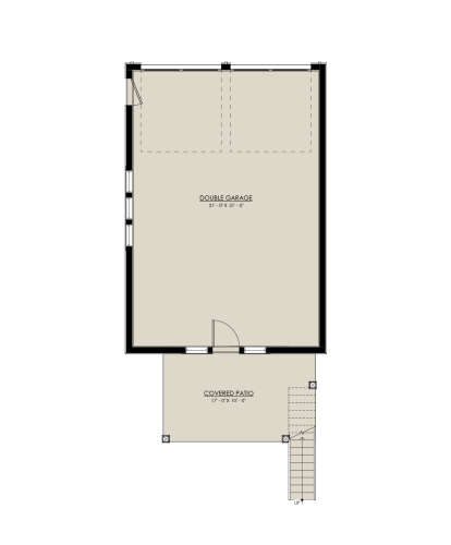 Garage Floor for House Plan #8937-00073